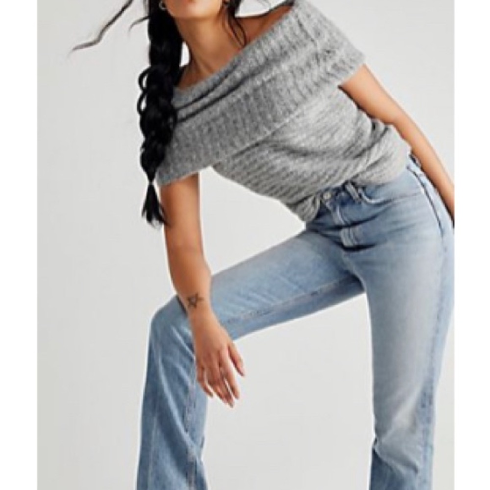 Freepeople off the shoulder sweater